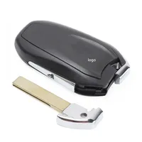 Clé de voiture intelligente à télécommande 3 boutons 434 MHz avec puce ID46 PCF7945 (HITAG2) pour Peugeot 208