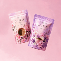 Sacs à café personnalisés à étiquette privée, imprimés sur mesure, avec plusieurs capacités et diverses spécifications, type stand-up pouch