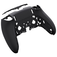 Coque de remplacement noire EXtremeRate DIY pour la coque inférieure du contrôleur PS5 Edge