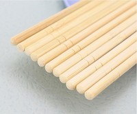 Vente en gros en vrac Baguettes en bambou rondes personnalisées imprimées de haute qualité Baguettes en bambou compostables pour hôtel