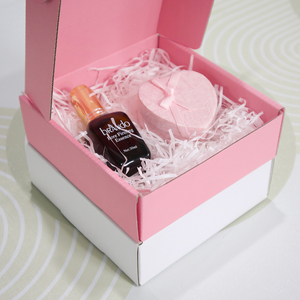 골판지 맞춤형 박스 포장 메일러 박스 우편 포장 박스 선물 화장품용 배송 포장 - Product Image 1