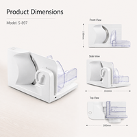 Fabricant de trancheuses électriques pliables 150W pour cuisines compactes et projets d'appareils électroménagers OEM