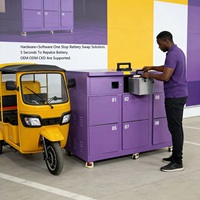 Station de recharge solaire pour vélos électriques, chargeur de batterie au lithium pour trottinettes électriques et motos, armoire de recharge publique pour échange de batteries