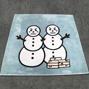 <span class=keywords><strong>Tapis</strong></span> matelassé à la main pour adultes, 1 pièce, décoration de maison, poils découpés, Design moderne, en laine, 100 - Product Image 3
