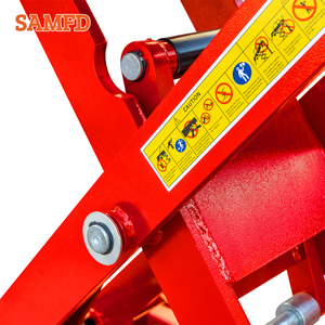SAMFD Elevador de Tijera Móvil Hidráulico de Dos Postes de Altura Media para Coches 110v/220v/380v para Garaje Doméstico SML-3.0SA Precio de Fábrica - Product Image 5