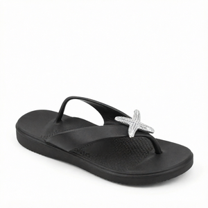 Lightweight Quick Dry Flip Flops <b>Waterproof</b> Beach <b>Slides</b> Open Toe Synthetic Sandals for Summer Outdoor Use - Product Image 1