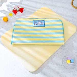 Pet Cooling <b>Mats</b> for <b>Cats</b> & Dogs Soft Breathable Anti-Slip Washable Super Large Size Cloth & Plastic Material Cooling Beds - Product Image 5