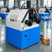 Machine à cintrer les profilés en acier hydraulique W24-400, cintreuse à rouleaux pour rampes