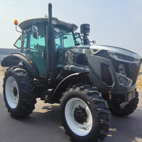 Certification CE, moteur YTO 4x4, tracteurs agricoles compacts à roues de haute qualité, 100 CV, 110 CV, 120 CV, 130 CV, 140 CV, 150 CV