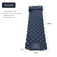 Matelas Gonflable Automatique pour Camping en Plein Air, Tapis de Couchage en TPU de 5 cm d'Épaisseur, Imperméable, pour Tente et Usage Domestique