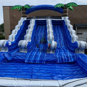 Kids Outdoor & <b>Indoor</b> Inflatable Jumping Castle with Dry <b>Slide</b> PVC Material Home Use - Product Image 5