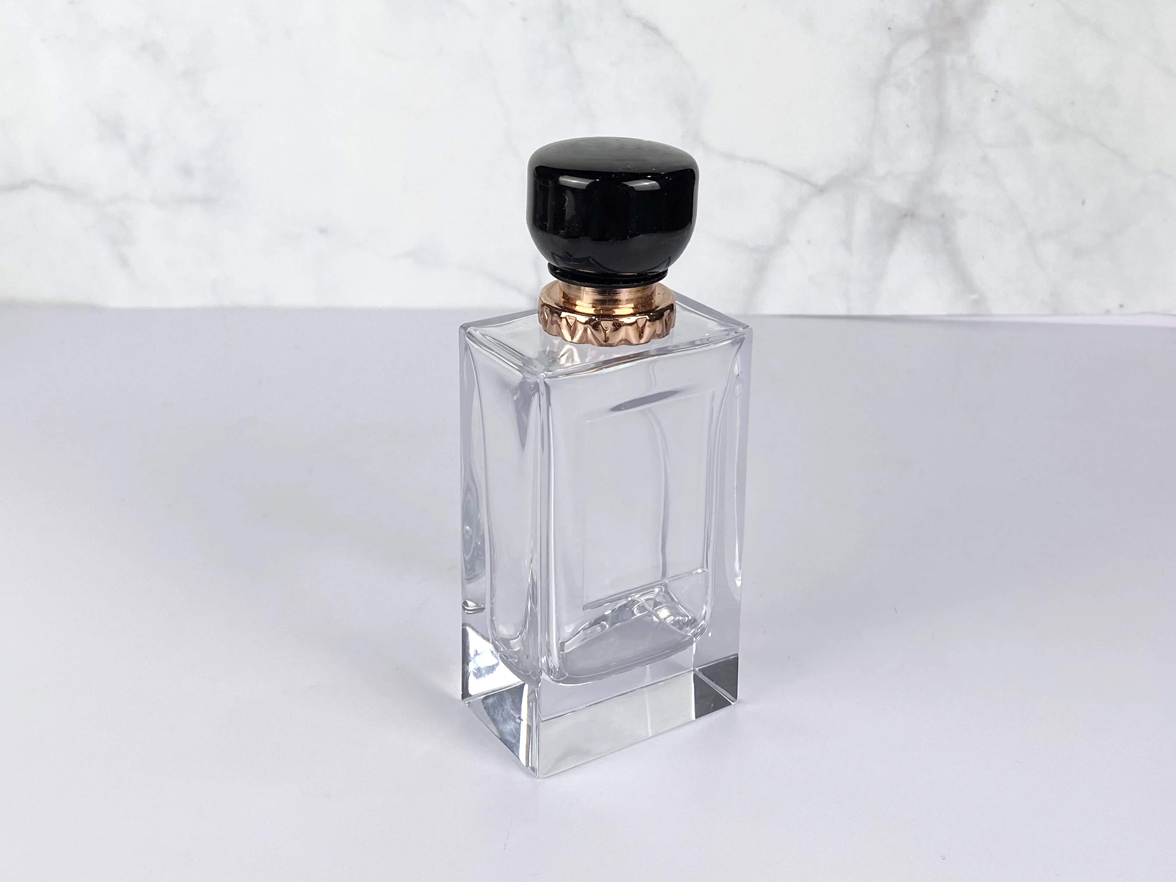rectangle perfume bottle 50ml with perfume cap