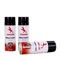 JUHUAN OEM vente en gros 400ml aérosol acrylique miroir peinture en aérosol chrome séchage rapide multicolore liquide revêtement métal voiture route