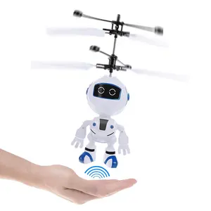De gros robot toye-Grand cadeau pour les enfants de haute qualité 2.0 main Induction rc robot volant jouet