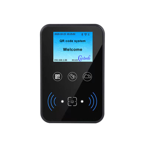 หน้าจอแสดงผลพลาสติกแบบกำหนดเองได้ รองรับ WiFi TCP RS485 Wiegand พร้อมเครื่องอ่านบัตร EV2 NFC RFID บาร์โค้ด QR Code สำหรับระบบควบคุมการเข้าออกประตูรักษาความปลอดภัย - Product Image 1