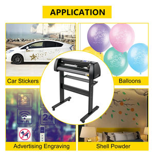 28Inch 870Mm Max Papier Feed Printer Snijplotter Vinyl Snijmachine Met Computer Windows <span class=keywords><strong>Software</strong></span> <span class=keywords><strong>3</strong></span> Blades Lcd-Scherm - Product Image 4
