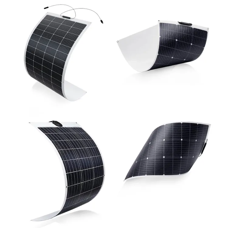 OEM haute efficacité 23% ETFE/PET mono panneaux solares flexibles 100w 200w 300w 400w