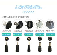 Pasokan Pabrik Adaptor LED Strip 12V 3A PFC Aktif [UKCA/BIS/SAA] Ripple <=100mVp-p 14AWG