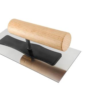 Espátula de Acero al Carbono para Concreto y Masilla con Mango de Madera para Albañilería, Venta al por Mayor - Product Image 5