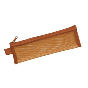 Pochette à crayons X57 Mini en maille, sac de papeterie pour étudiants, couleur vintage, fermeture éclair, rangement simple, nylon spécial 22*7cm, impression sérigraphique - Product Image 4