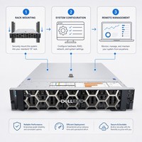 Serveur IA R740 avec GPU 2U 1U pour stockage en rack - En stock