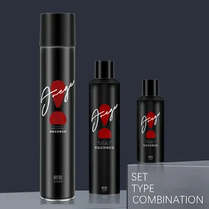 Factory OEM ODM Professional Aerosol Spray Hair Styling Products Woman Wholesale Custom Strong Hold Hair Spray For Men