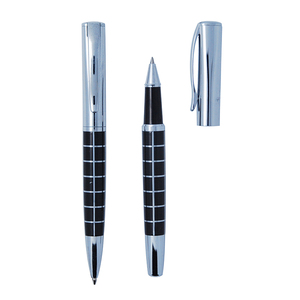 Stylo en métal noir de haute qualité pour entreprises, ensemble cadeau Exclusive avec Logo personnalisé - Product Image 6