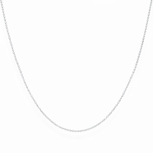 Elegant <b>Bell</b> Beaded White Pt950 Platinum Plated Fine Link Chain Necklace Unisex Classic Luxury Jewelry 3.8g Daily Wear Gift - Product Image 2