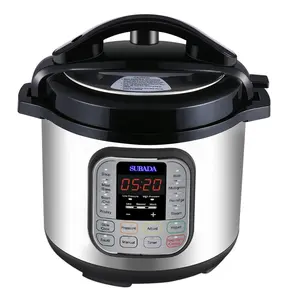 8 Qt 7合1多用途Express Crock可编程慢炖锅，高压锅，炒锅和带铝合金内锅的蒸锅