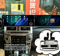 MOOKAKA Dual 12,3 Zoll Android für Toyota 4Runner 2007-2022 Auto-Stereoanlage Multimedia GPS-Navigation Kabelloses CarPlay Haupteinheit Radio