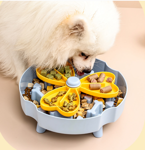 Bol à nourriture lente pour chien, bol anti-étouffement, bol pour chien et chat, jouet puzzle, bol à nourriture lente antidérapant - Product Image 5