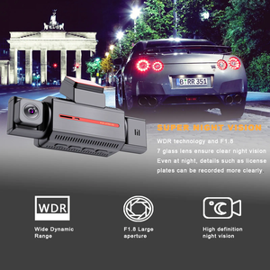 Mini DVR para Auto 4K de 3 Canales con GPS Integrado/WiFi/Pantalla IPS/Visión Nocturna/Monitor de Estacionamiento 24H/Grabación en Bucle - Product Image 6