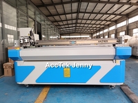 Plotter de Corte Digital con Cuchilla Oscilante Económico, Máquina de Corte con Cuchilla Vibratoria CNC AKZ1625 para Lona, Tela, Fibra de Vidrio