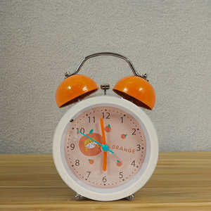 Hiện Đại Thiết Kế Đơn Giản 4 Inch ABS Nhựa Vòng Đồng Hồ Báo Thức Phim Hoạt Hình Phong Cách Bàn Đồng Hồ Với Kim Hiển Thị Và Chức Năng Báo Lại - Product Image 3