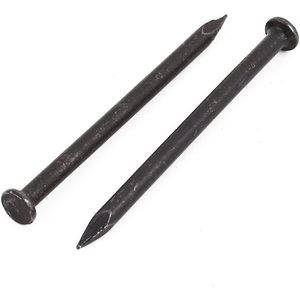 Uxcell – clous à béton de 3 pouces, en acier au carbone, pointe pointue, noirs, 30 pièces, pour fixation murale et ciment - Product Image 2