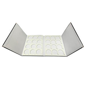 Nuevo diseño plegable 24 piezas lente <span class=keywords><strong>de</strong></span> gafas bandeja <span class=keywords><strong>de</strong></span> exhibición <span class=keywords><strong>lentes</strong></span> ópticas <span class=keywords><strong>de</strong></span> cuero cajas <span class=keywords><strong>de</strong></span> exhibición - Product Image 6