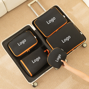 Set di cubi per valigie con logo personalizzato Premium 5 pz per imballaggio a compressione - Product Image 3