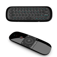 Ihomemix Fabricación OEM Personalizada Air Mouse W1 Teclado y Mouse Inalámbrico 2.4G con Sensor Giroscópico para Juegos Control Remoto para TV Box
