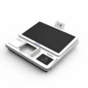 Terminal de pago sin efectivo de escritorio con pantalla capacitiva de 10,1 pulgadas de tamaño pequeño 15,6 con EPP