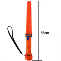 Baguette de feu de signalisation de bâton de contrôle de triage d'aéroport jaune d'intense luminosité pour la sécurité aérienne