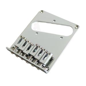 Puente de <span class=keywords><strong>Guitarra</strong></span> Moderno de Aleación de Zinc para Guitarras de 6 Cuerdas para Zurdos - Product Image 1