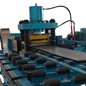 Fully automatic transformer radiator fin panel production line