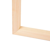 Toile en bois naturel sur châssis pour peinture DIY, affiches et impressions numériques pour la maison – Vente en gros, tailles personnalisées