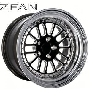 Jantes en alliage forgé ZFAN <span class=keywords><strong>17</strong></span>-24 <span class=keywords><strong>pouces</strong></span> 5x114.3 120 6x139.7 6061-T6 Beadlock tout-terrain 4x4 pour Nissan GTR Camaro Mustang SUV - Product Image 2