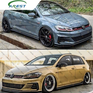 Applicabile a Golf 7/7.5R/<span class=keywords><strong>Rline</strong></span>/GTI, Minigonne Laterali Modificate TCR, Kit Minigonne Laterali Golf 7, Kit TCR Completo - Product Image 4