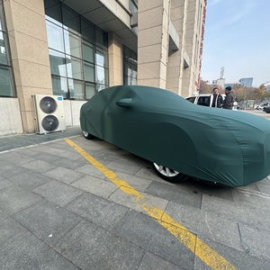 Copertura Auto Impermeabile in Velluto Elasticizzato ad Alta Elasticità, Protezione UV, Spessore 4 Mil, Adattabile Universalmente per la Protezione della Carrozzeria e dalla Polvere - Product Image 1