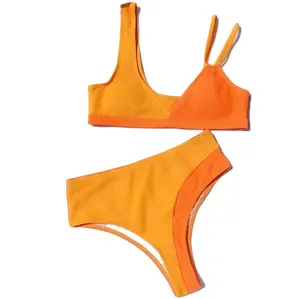 Hàng Mới Về Mùa Hè 2021 Đồ Bơi Nữ Thời Trang Quyến Rũ Nóng Bỏng Đồ Bơi Bikini Nữ Cạp Cao Quyến Rũ Đồ Bơi Nữ Hở Hang Đầy Đủ Ảnh