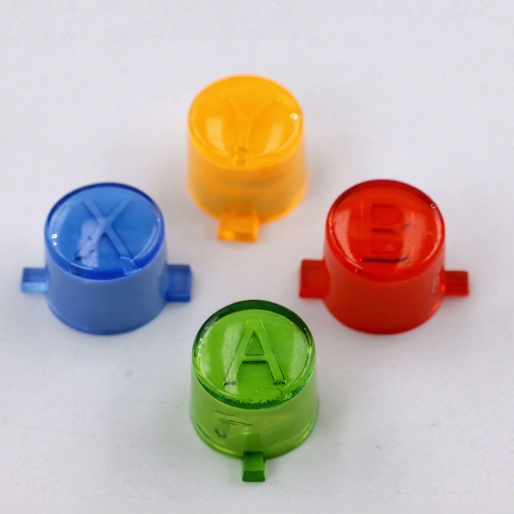 ปุ่ม ABXY สีสันสดใส