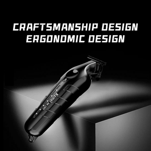 Tondeuse à cheveux professionnelle KM-1563 <span class=keywords><strong>7200</strong></span> tr/min, écran LED, charge USB, batterie Li-ion 1200 <span class=keywords><strong>mAh</strong></span>, usage commercial, lame en acier, 180 min d'autonomie - Product Image 3