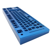 Modèle 3D personnalisé boîtier de clavier mécanique en aluminium anodisé fraisé CNC brochage prototypage rapide métal acier